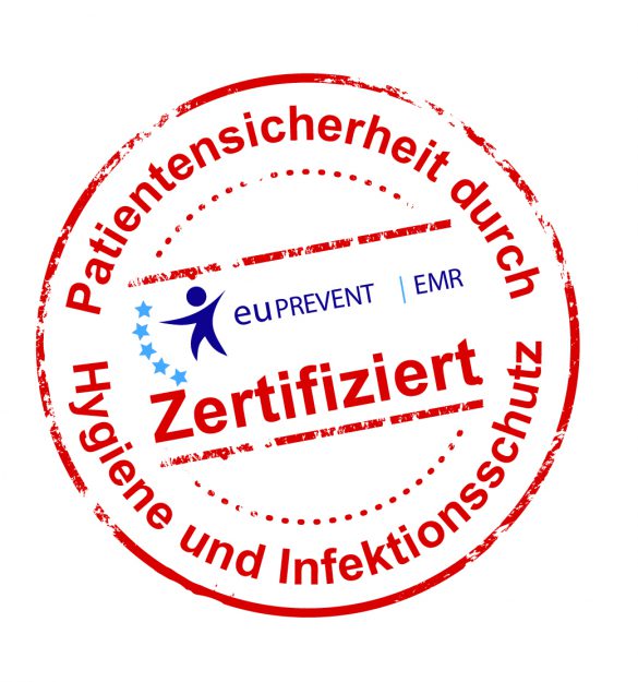 Siegel „Patientensicherheit durch Hygiene und Infektionsschutz“